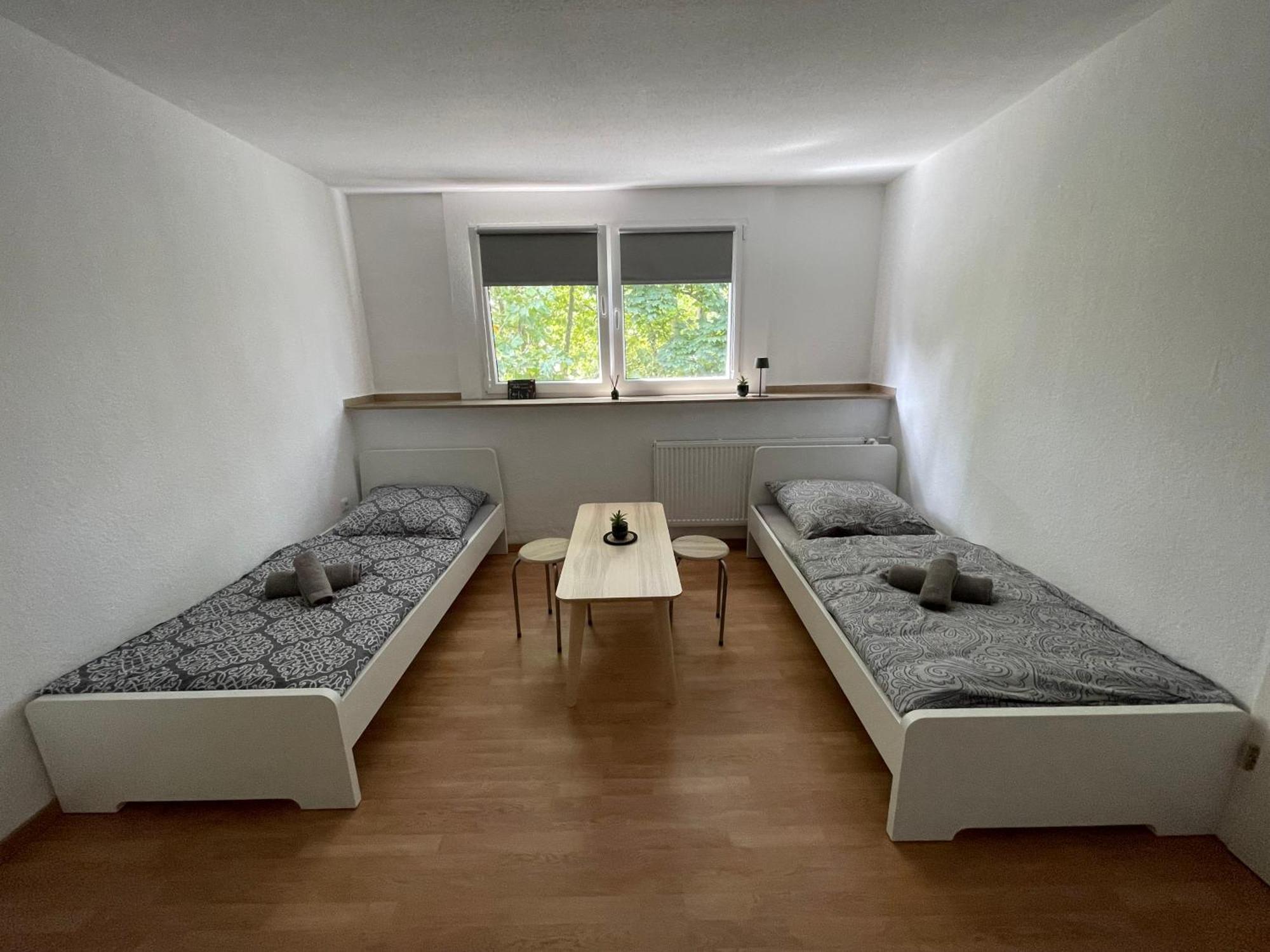 Guenstiges Apartment Gelsenkirchen Schalke Buitenkant foto