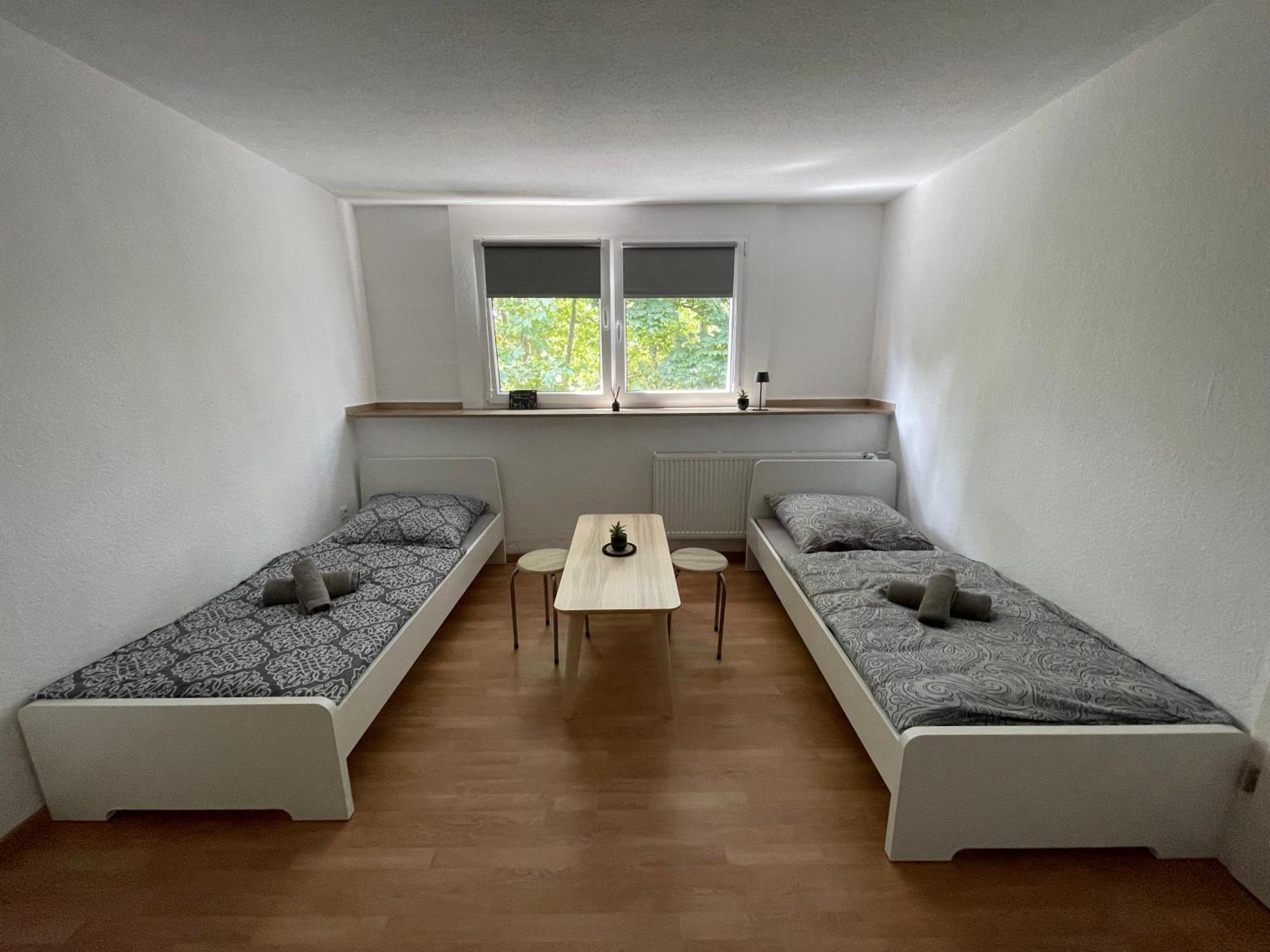 Guenstiges Apartment Gelsenkirchen Schalke Buitenkant foto