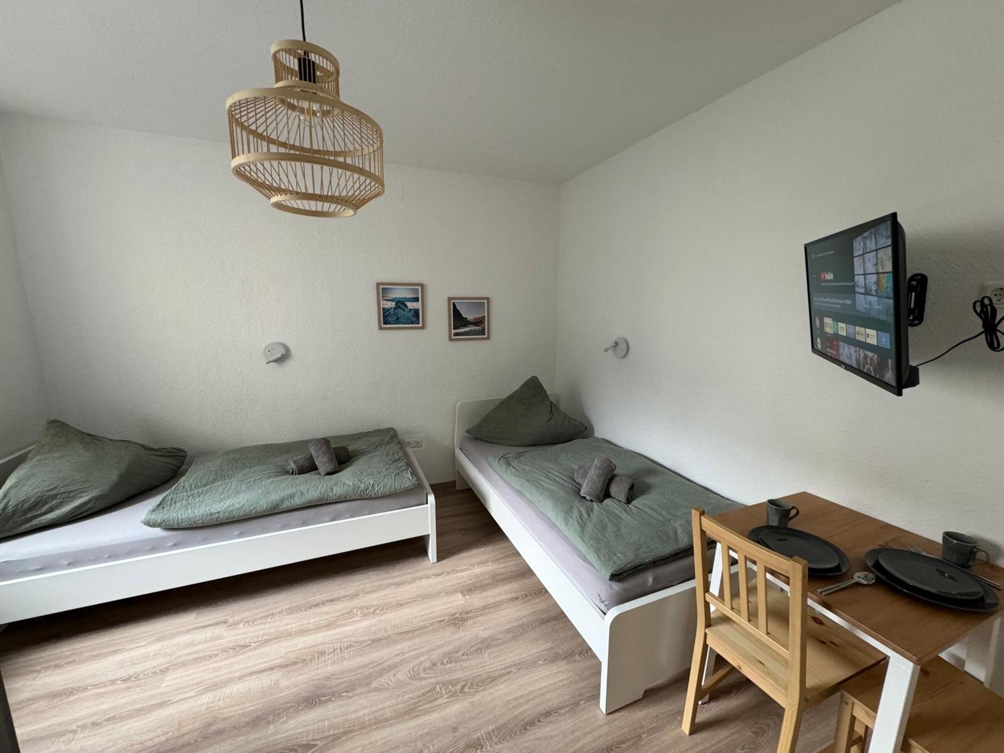 Guenstiges Apartment Gelsenkirchen Schalke Buitenkant foto