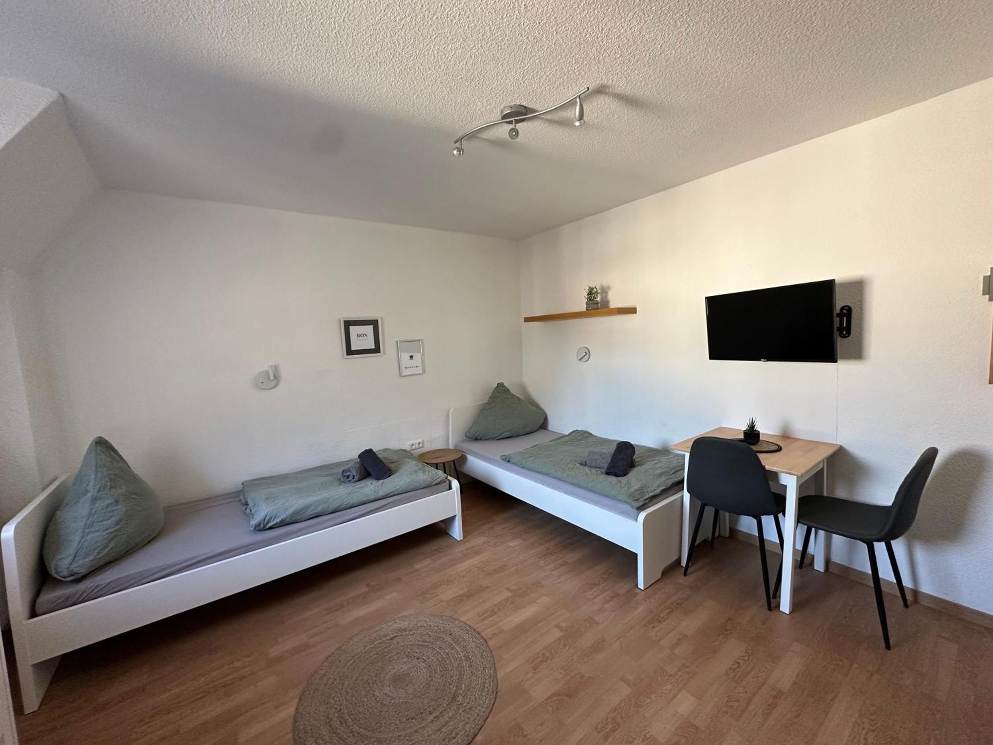 Guenstiges Apartment Gelsenkirchen Schalke Buitenkant foto