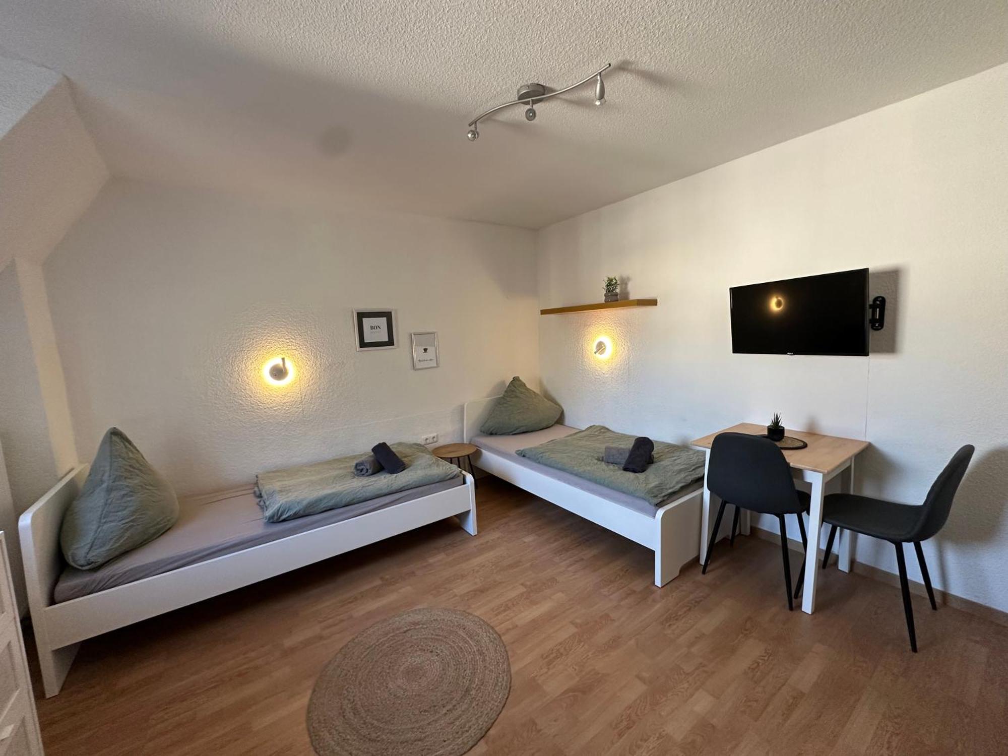 Guenstiges Apartment Gelsenkirchen Schalke Buitenkant foto