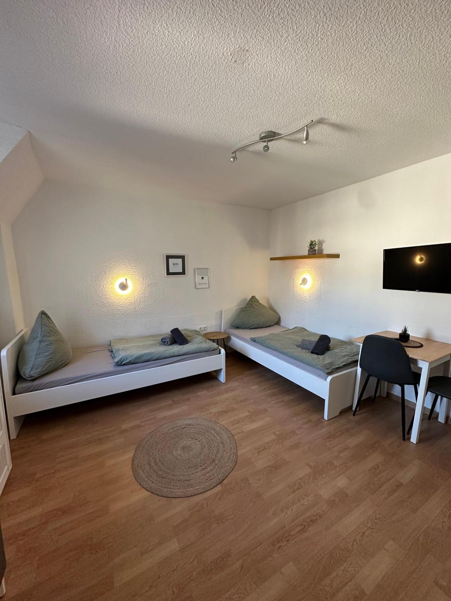 Guenstiges Apartment Gelsenkirchen Schalke Buitenkant foto